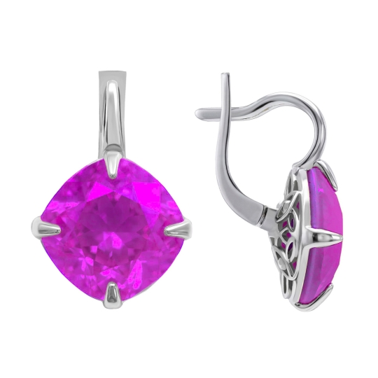 Серьги из серебра