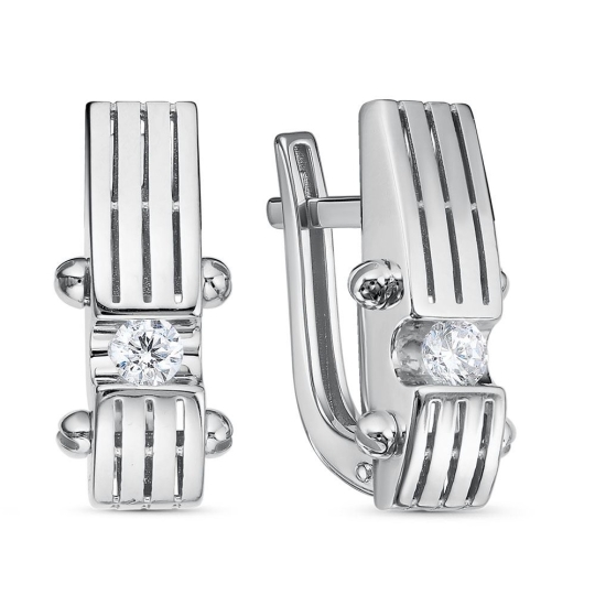 Серьги из серебра 