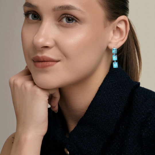 Серьги из серебра 