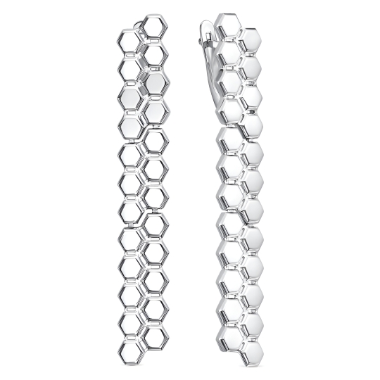 Серьги из серебра