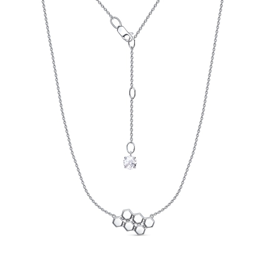 Колье из серебра
