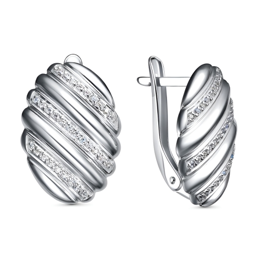Серьги из серебра