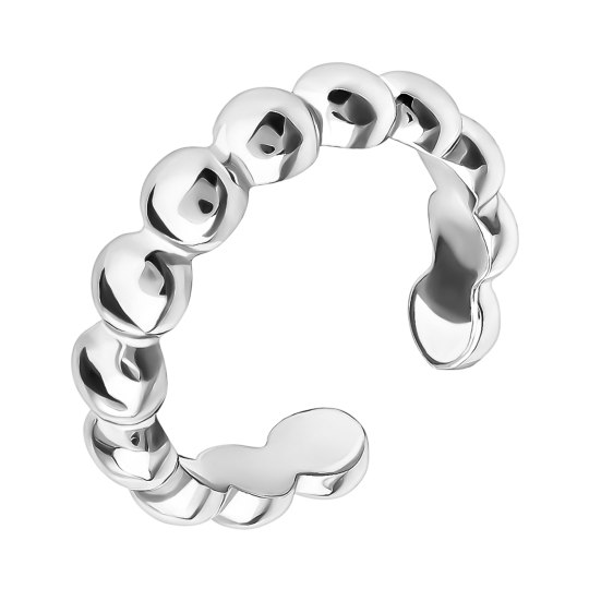 Серьги из серебра с гранатами