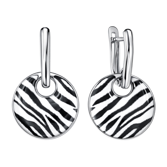 Серьги из серебра