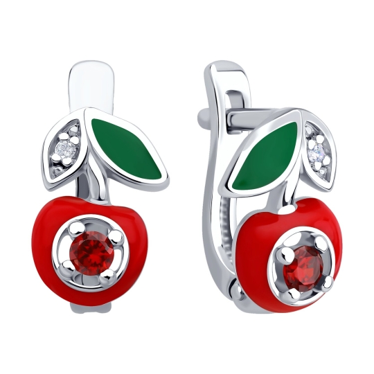 Серьги из серебра