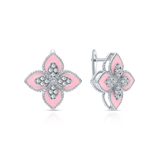 Серьги из серебра с жемчугом