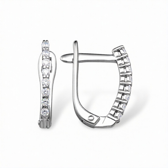 Серьги из серебра 