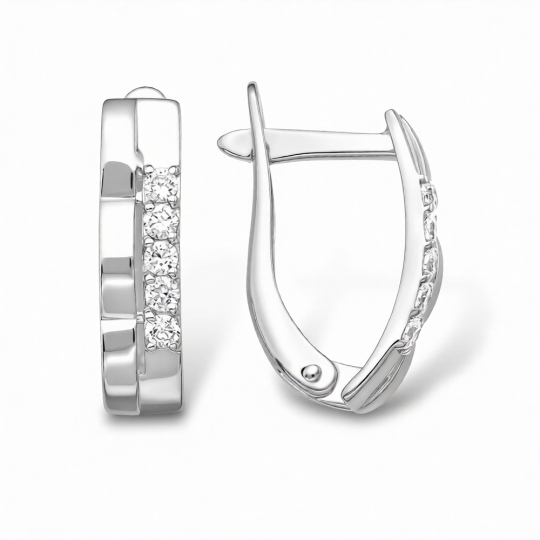 Серьги из серебра