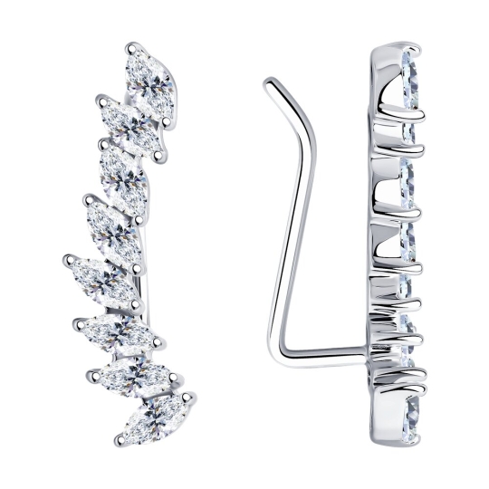 Серьги из серебра