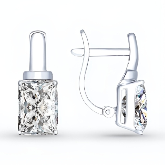 Серьги из серебра