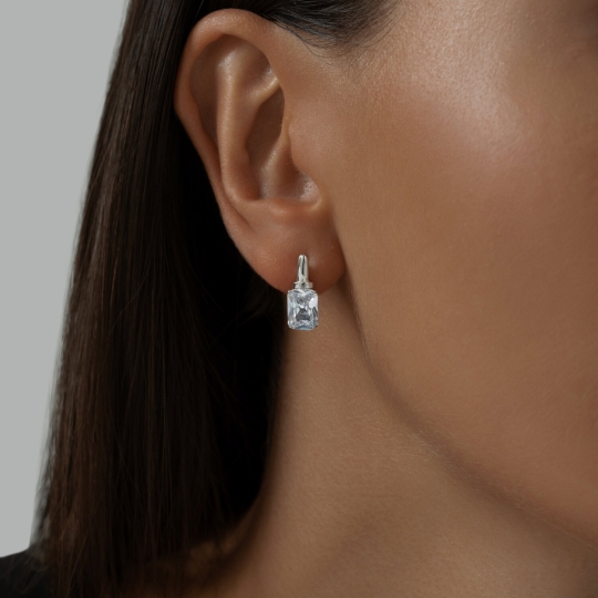 Серьги из серебра