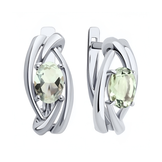 Серьги из серебра