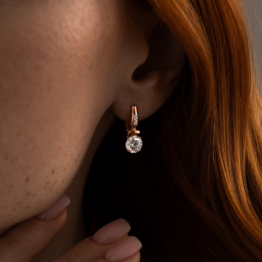 Серьги из серебра