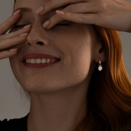 Серьги из серебра