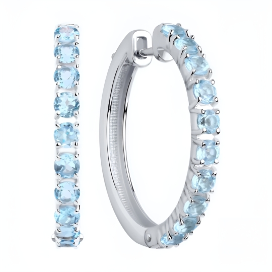 Серьги из серебра