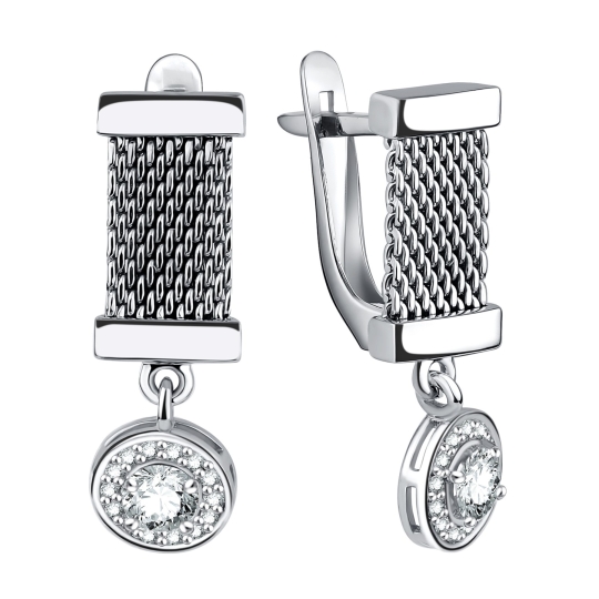 Серьги из серебра