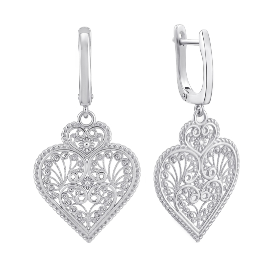 Серьги из серебра