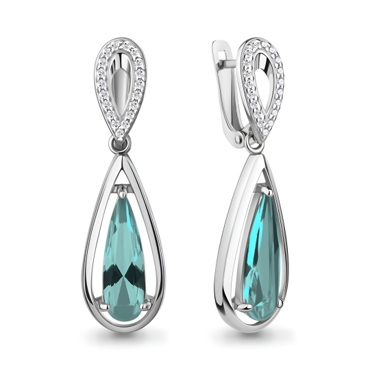 Серьги из серебра