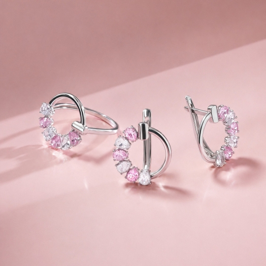 Серьги из серебра
