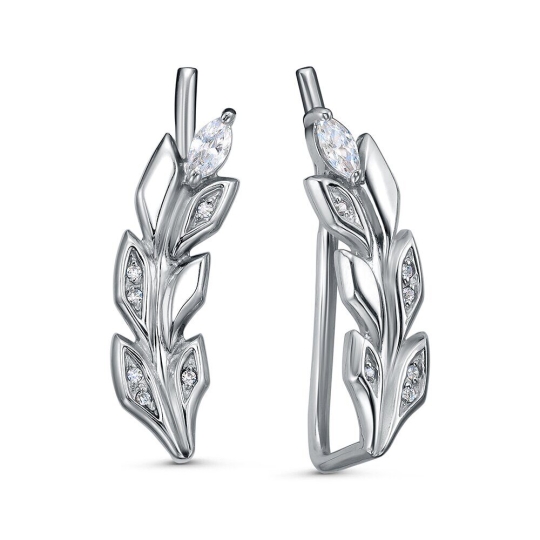 Серьги из серебра