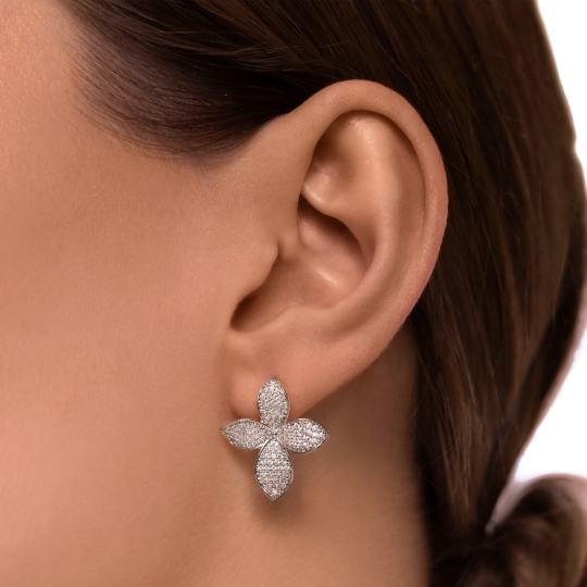 Серьги из серебра