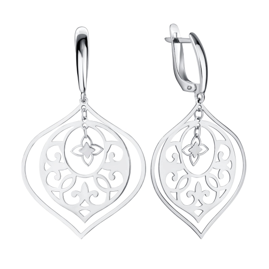 Серьги из серебра