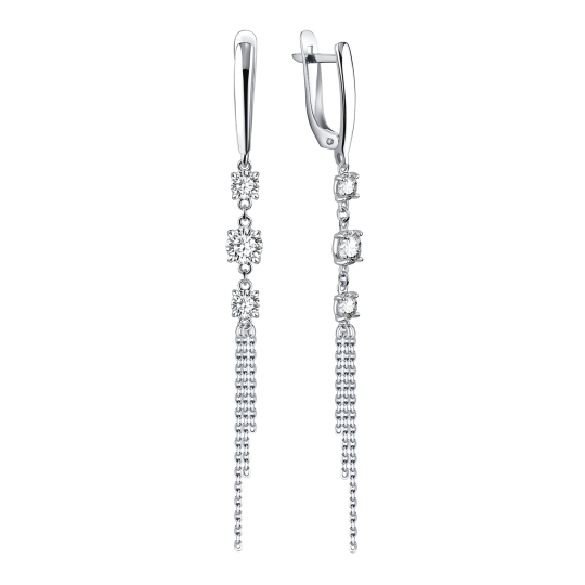 Серьги из серебра