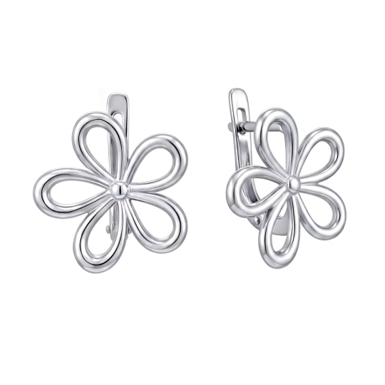 Серьги из серебра