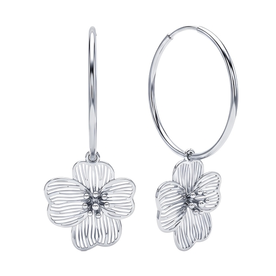 Серьги из серебра
