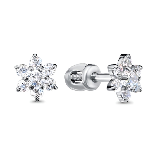 Серьги из серебра