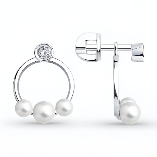 Серьги из серебра