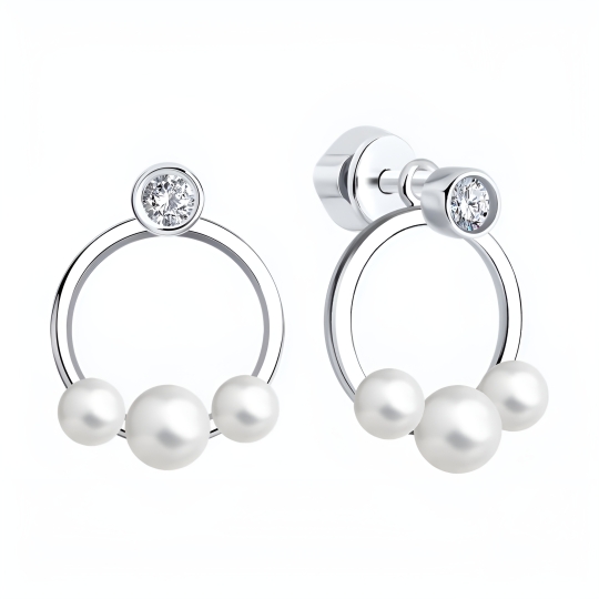 Серьги из серебра