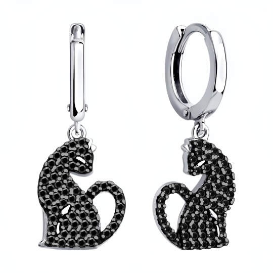 Серьги из серебра 