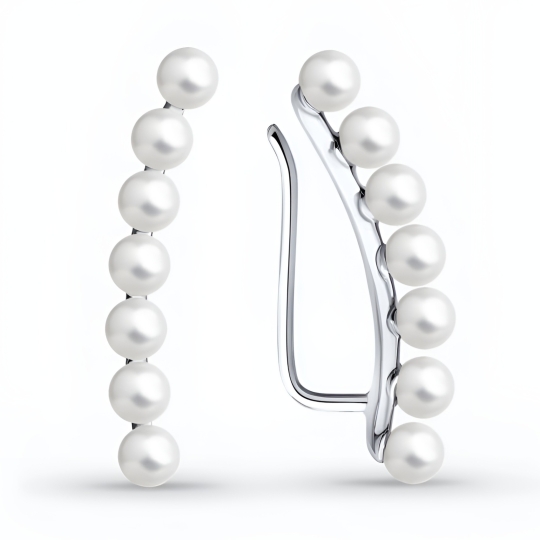 Серьги из серебра