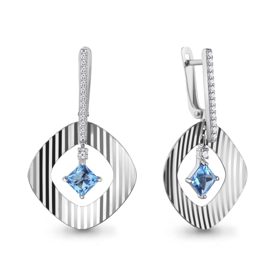 Серьги из серебра