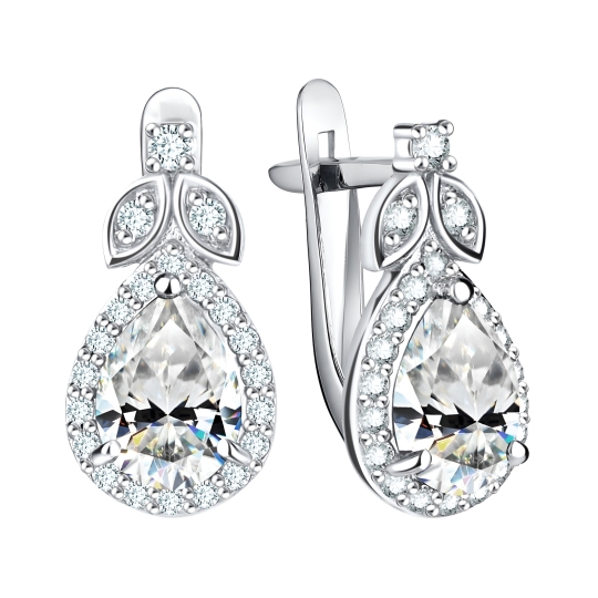 Серьги из серебра