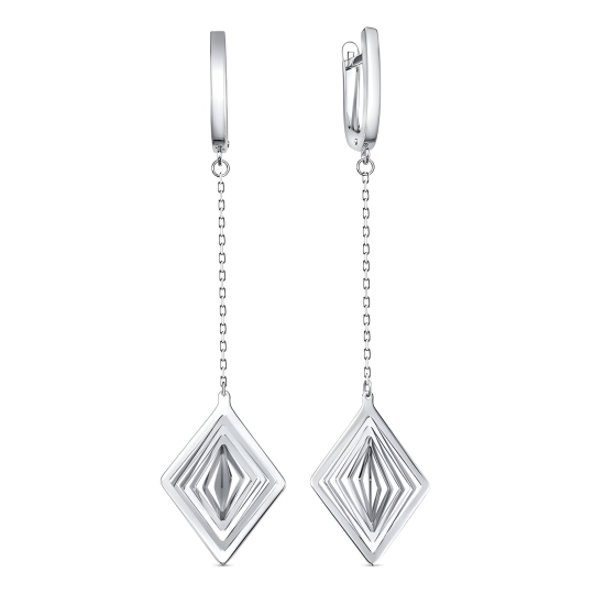 Серьги из серебра