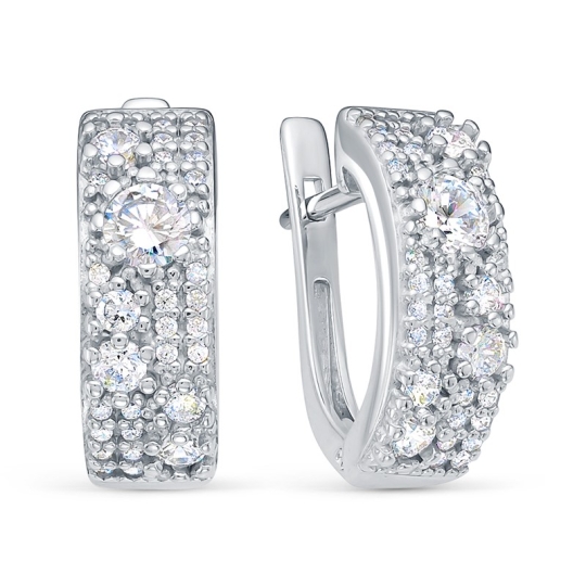 Серьги из серебра