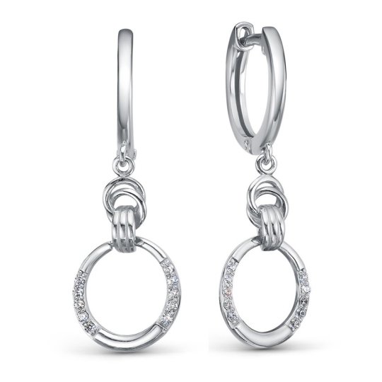 Серьги из серебра