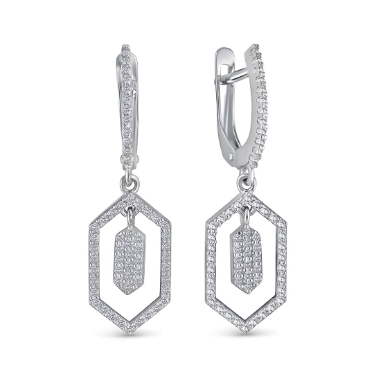 Серьги из серебра