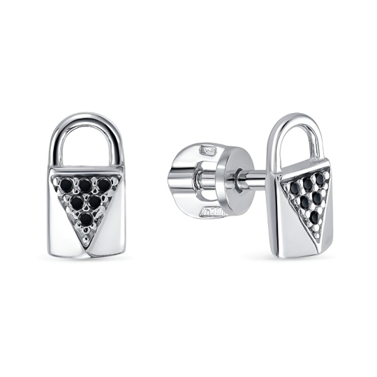 Серьги из серебра 