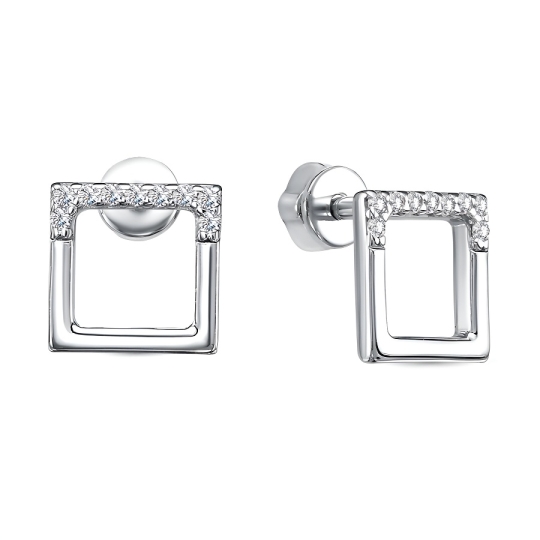 Серьги из серебра