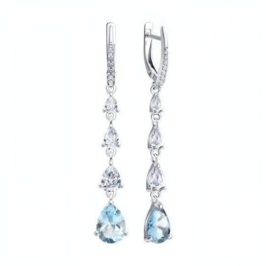 Серьги из серебра