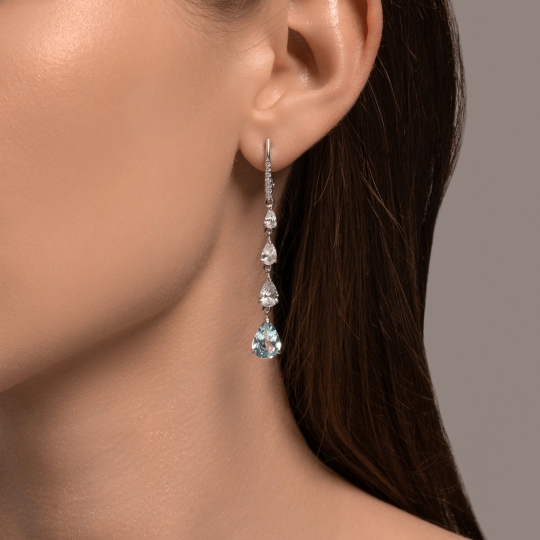 Серьги из серебра