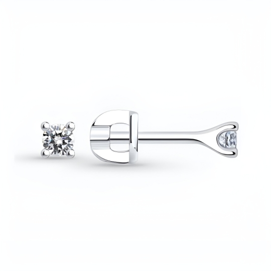 Серьги из серебра с агатами 