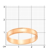 Обручальное кольцо из золота 