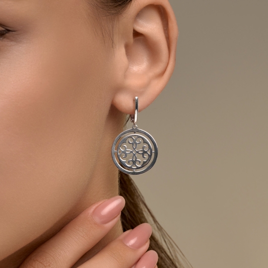 Серьги из серебра