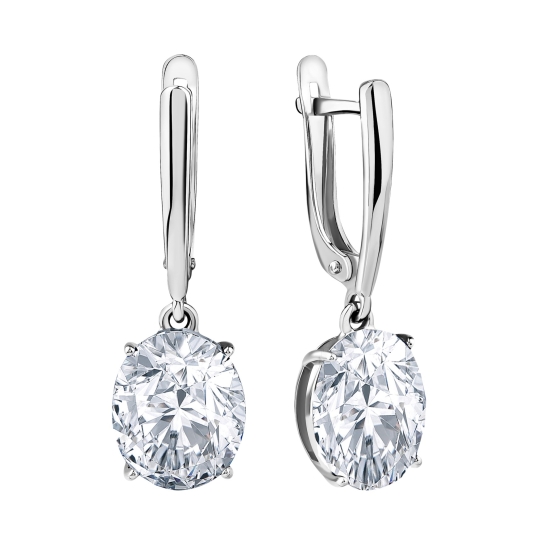 Серьги из серебра