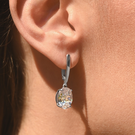 Серьги из серебра