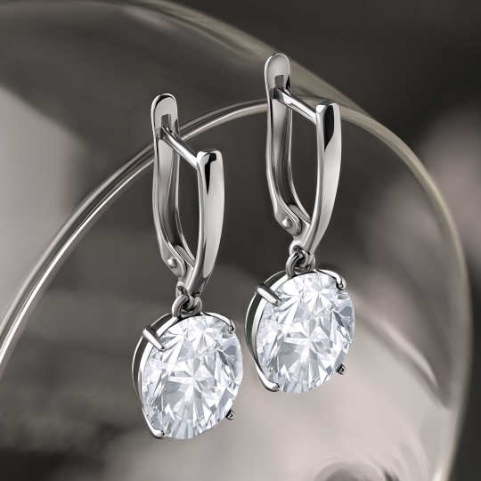 Серьги из серебра